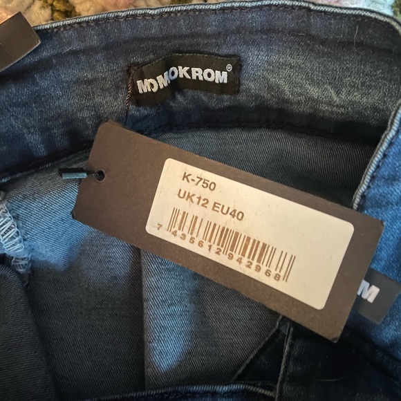 Jean wrap skirt with ties 10 - Picture 3 of 3